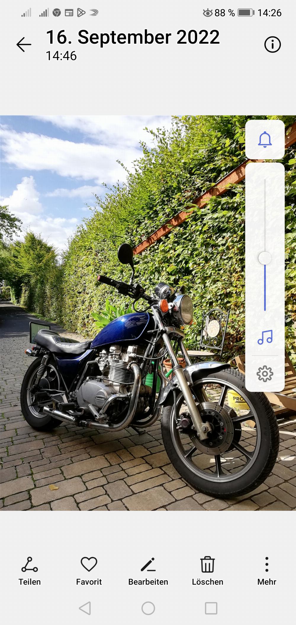 Motorrad verkaufen Kawasaki LTD 750 TWIN BD Ankauf